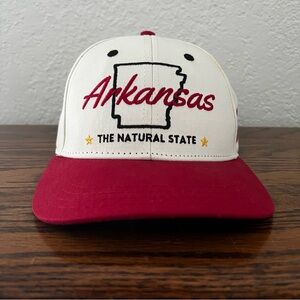 Shells Vintage Arkansas Natural State SnapBack Hat